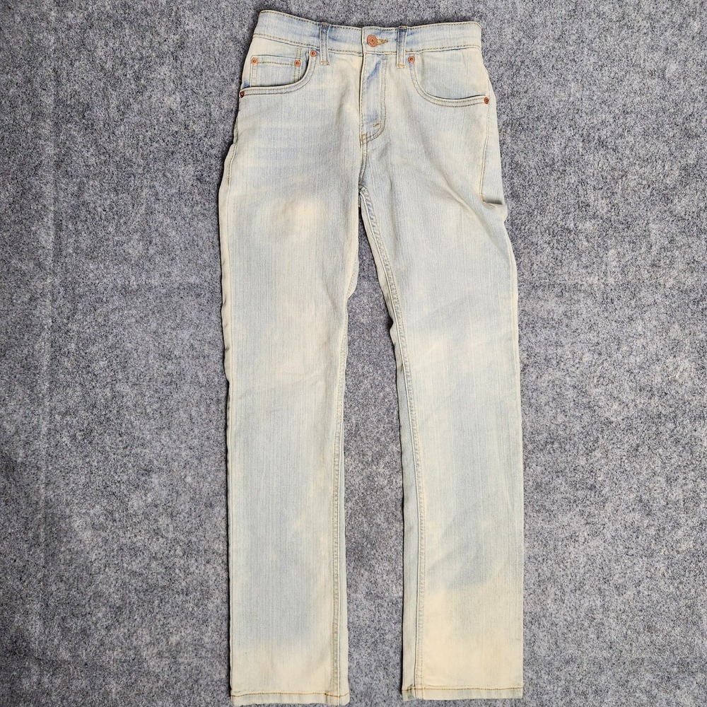 Levis Regular Fit Jeans Women 16‎ Reg 28x30 Blue Light Wash Denim Straight Leg